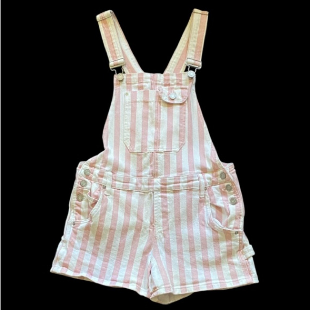 Indigo Rein overalls denim shorts - Picture 1 of 8